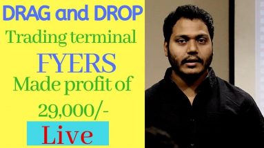 Live trading video 29k profit of trading | Intraday live trading ||profits with in 1 hour Apr-22