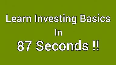 Learn Investing Basics in 87 Seconds🔥 #Santa Way Merry #Christmas Stock Market Basics for Beginners