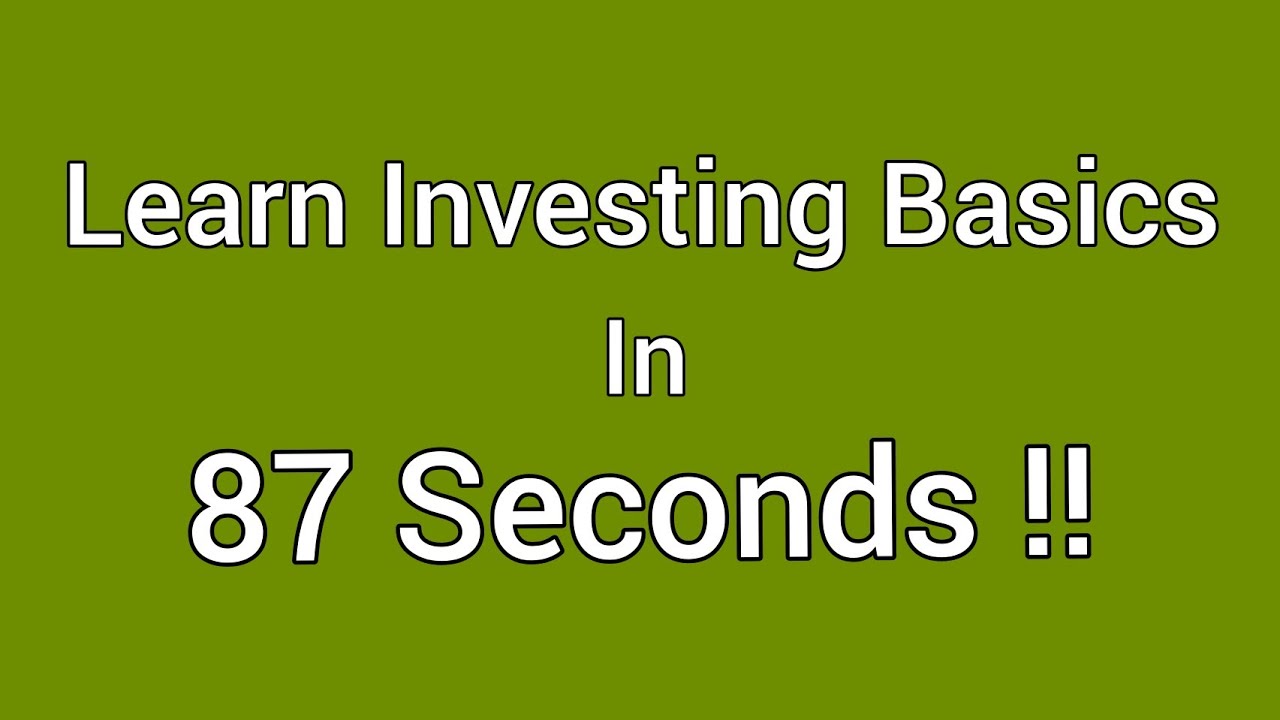 Learn Investing Basics In 87 Seconds🔥 Santa Way Merry Christmas Stock