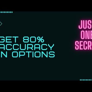 #4 How to get 80% Accuracy in Option Trading? #wealthsaga #stockmarket