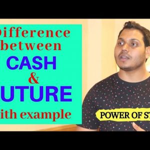 Difference between cash and future contract .