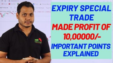 Expiry day Option Selling In BankNifty Trade 16 july