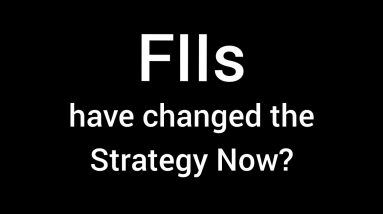 Have FIIs changed the strategy??