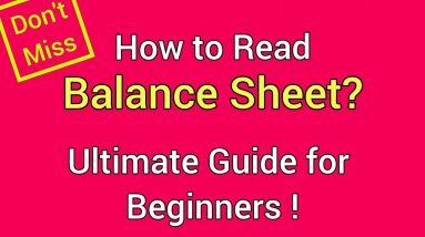 Ultimate Guide of Balance Sheet | What is Balance Sheet? How to read Balance Sheet from Moneycontrol