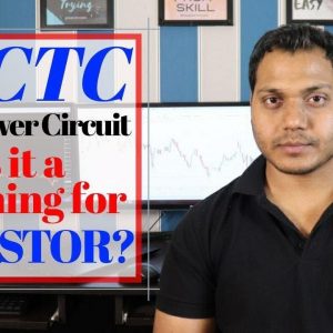 IRCTC lower circuit |What to do now #learn with me