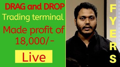 Live trading video 18k profit of trading | Intraday live trading  Apr-24