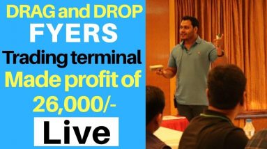 Live trading video 26k profit of trading | Intraday live trading  May-09