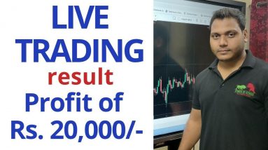 Live trading video profits  of 20k trading | Intraday live trading oct-23