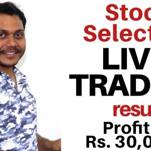 Live trading video profits  of 30k trading | Intraday live trading oct-22