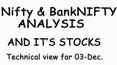 NIFTY & BankNIFTY Technical view for 03-DEC -HINDI