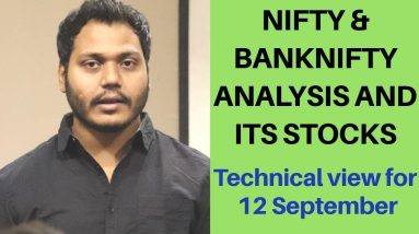 NIFTY & BankNIFTY Technical view for 12-SEP-HINDI