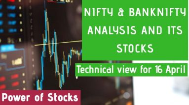 NIFTY & BankNIFTY Technical view for 16-APR-HINDI