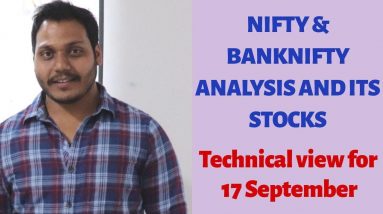 NIFTY & BankNIFTY Technical view for 17-SEP-HINDI