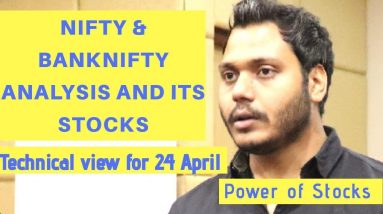 NIFTY & BankNIFTY Technical view for 24-APR-HINDI