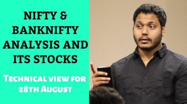 NIFTY & BankNIFTY Technical view for 28-AUG-HINDI