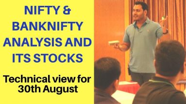 NIFTY & BankNIFTY Technical view for 30-AUG-HINDI