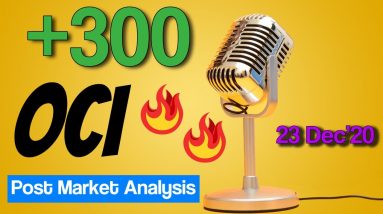 Post Market Analysis - 23 Dec 2020 | Option Chain Indicator