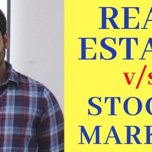 Real estate vs stock market ?#learn with me