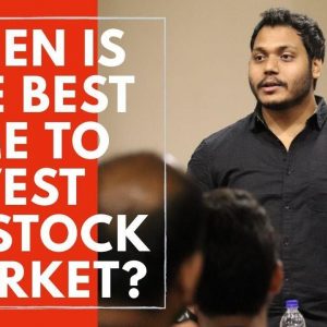 Right time to invest in stock market | #learn with me