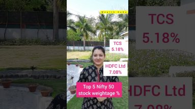 Top 5 Stocks with highest weightage in Nifty 50