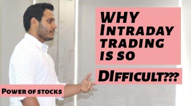 Why intraday trading is so difficult |my secrets#learn with me