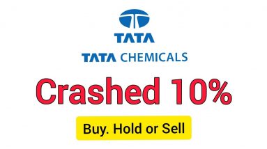 10% Crash 😱 Should we buy Tata Chemicals Now?