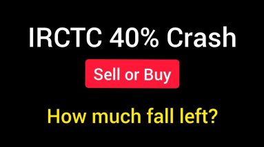 IRCTC 40% Crash Sell ❌ Next Level