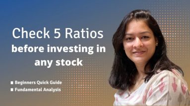 5 things to check before buying a Stock | Garima Dubey #shorts #stockmarket