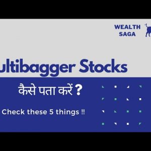 How to find Multibagger Stocks ?