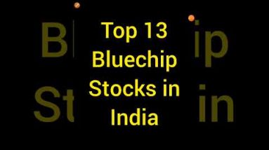 Top 13 Bluechip Stocks in India