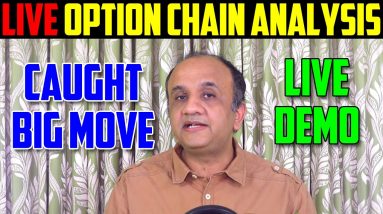 LIVE Option Chain Analysis for Intraday | Option Chain Indicator