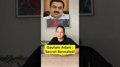 Gautam Adani's trick to become rich!  #shorts