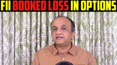 FII Booked LOSS in Option Positions | Option Chain Analysis