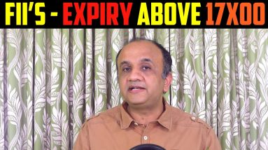 FIIs Expect Monthly Expiry above 17600 | Option Chain Indicator