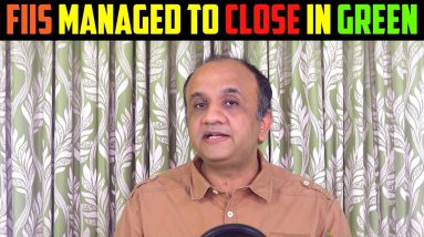 FIIs Managed to CLOSE in GREEN | Option Chain Indicator