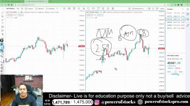 Live Trading Banknifty & Nifty | Pwer Of Stocks | 05-july