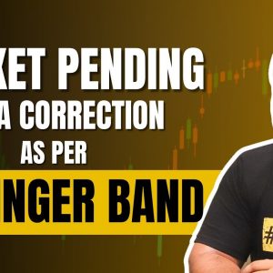 Market Crash Or Correction As Per Bollinger Bands  -Chart Reading | English Subtitle