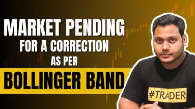 Market Crash Or Correction As Per Bollinger Bands  -Chart Reading | English Subtitle