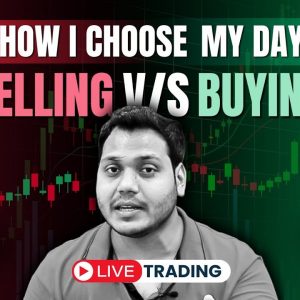 Live Trading Options Buying and Selling- Sideways Market  | English Subtitle